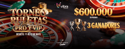 Torneo Maestro de Ruleta promotional banner